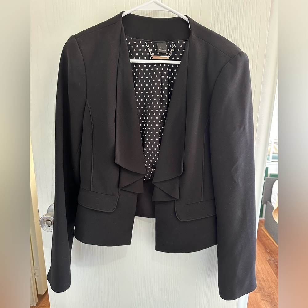 White House Black Market Black Blazer